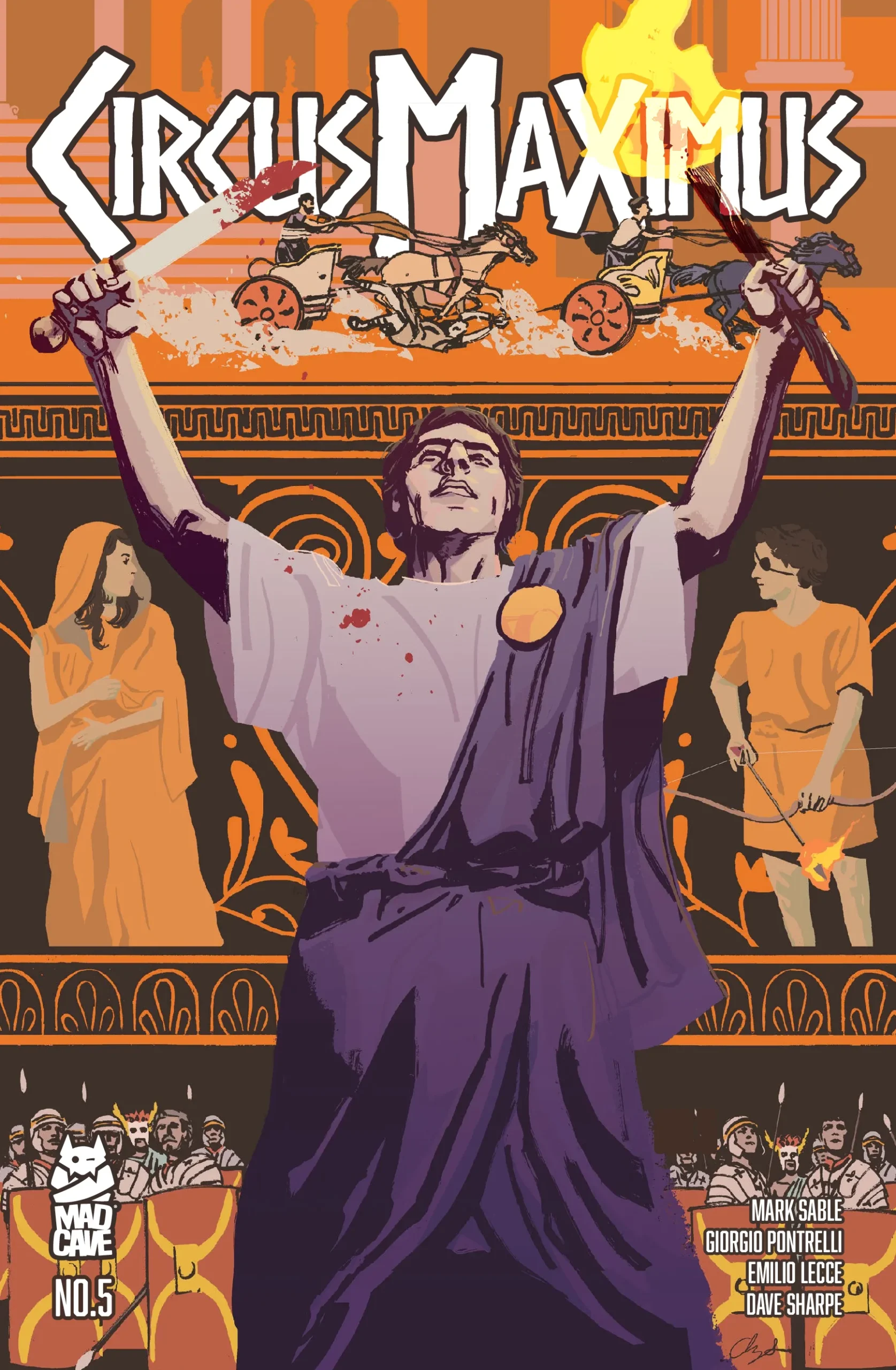 Circus Maximus - Issue 5 - Mad Cave Studios