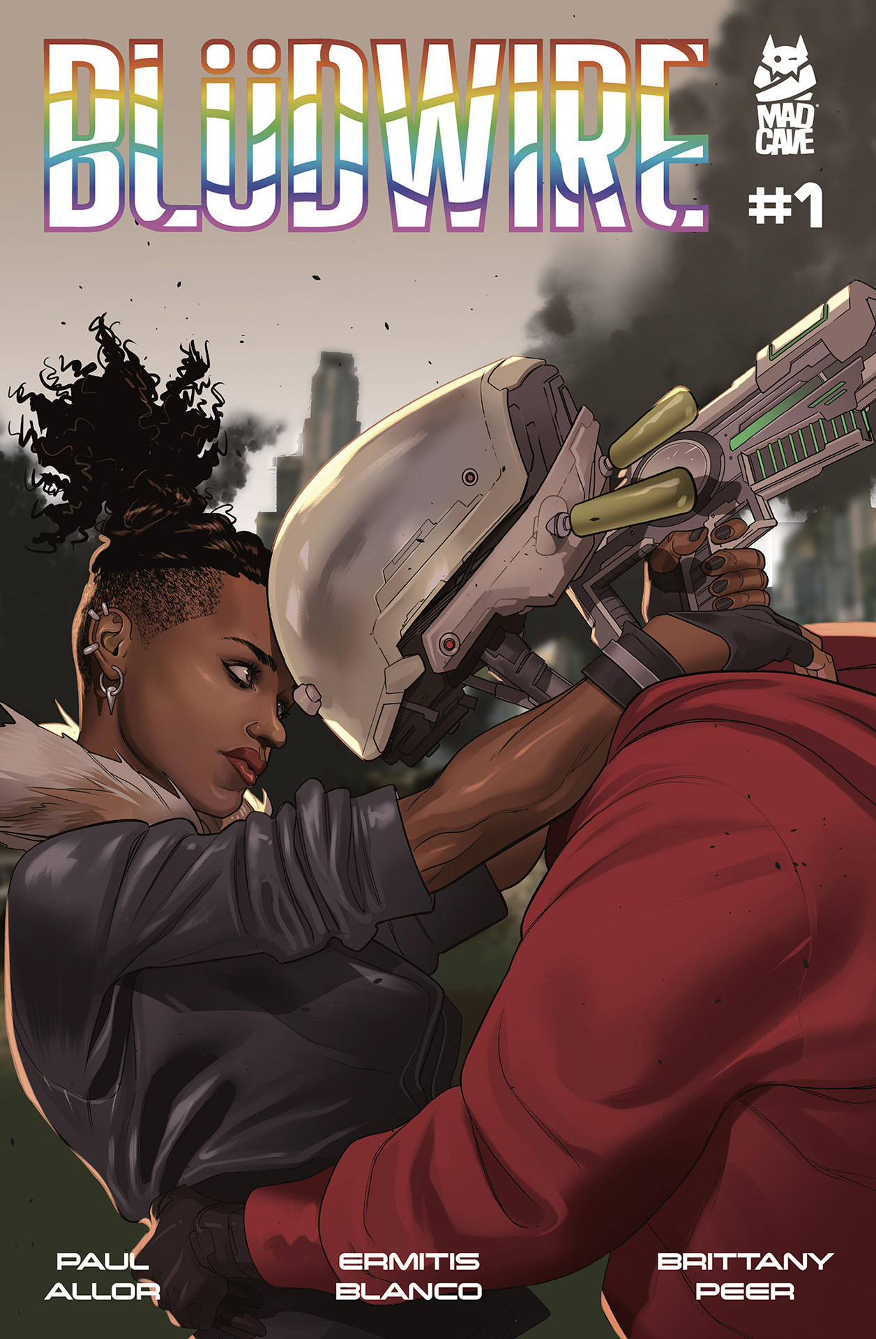 Image of BLÜDWIRE #1 COVER C (RACHAEL STOTT PRIDE VARIANT)