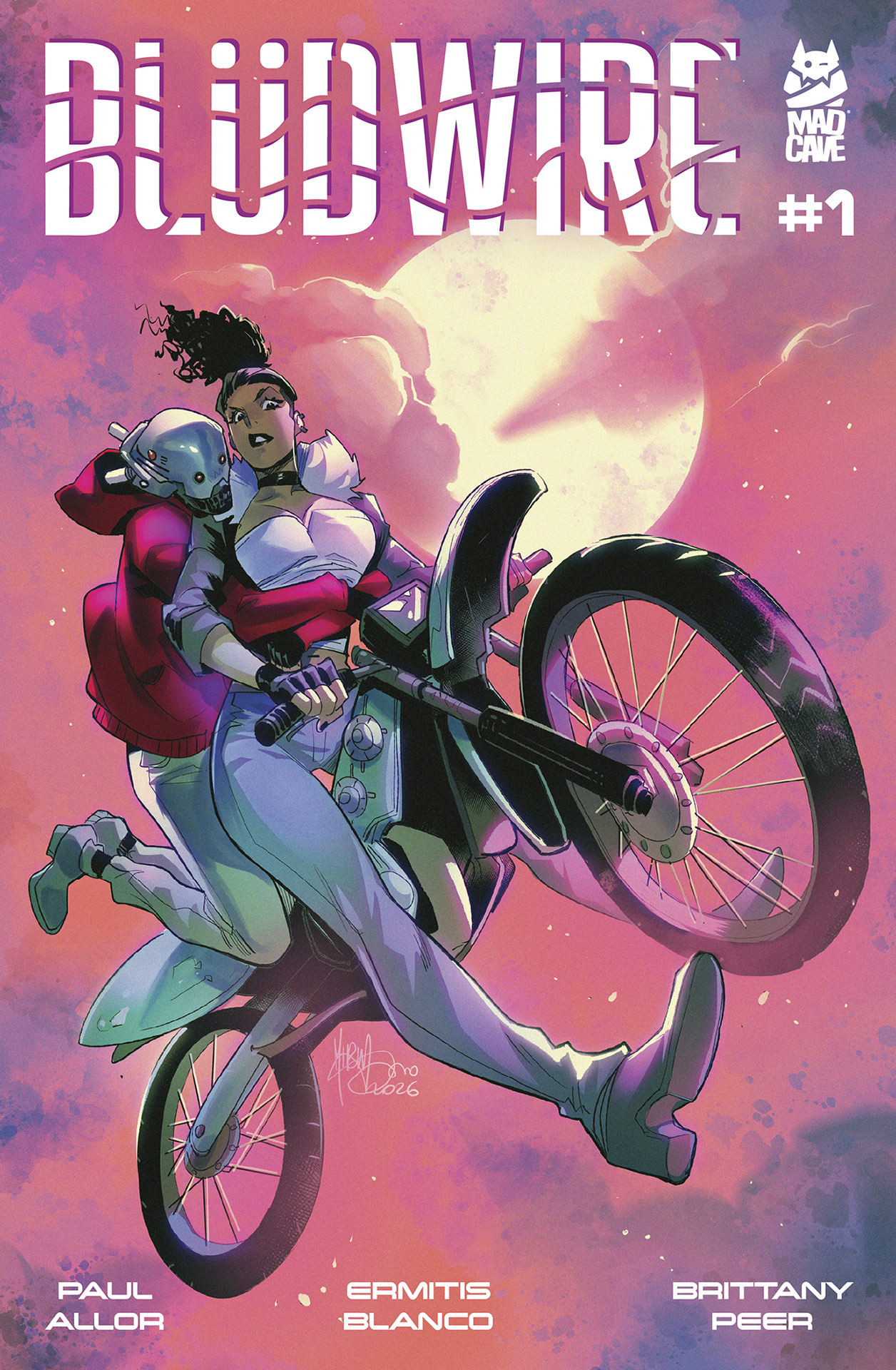 Image of BLÜDWIRE #1 COVER B (MIRKA ANDOLFO)