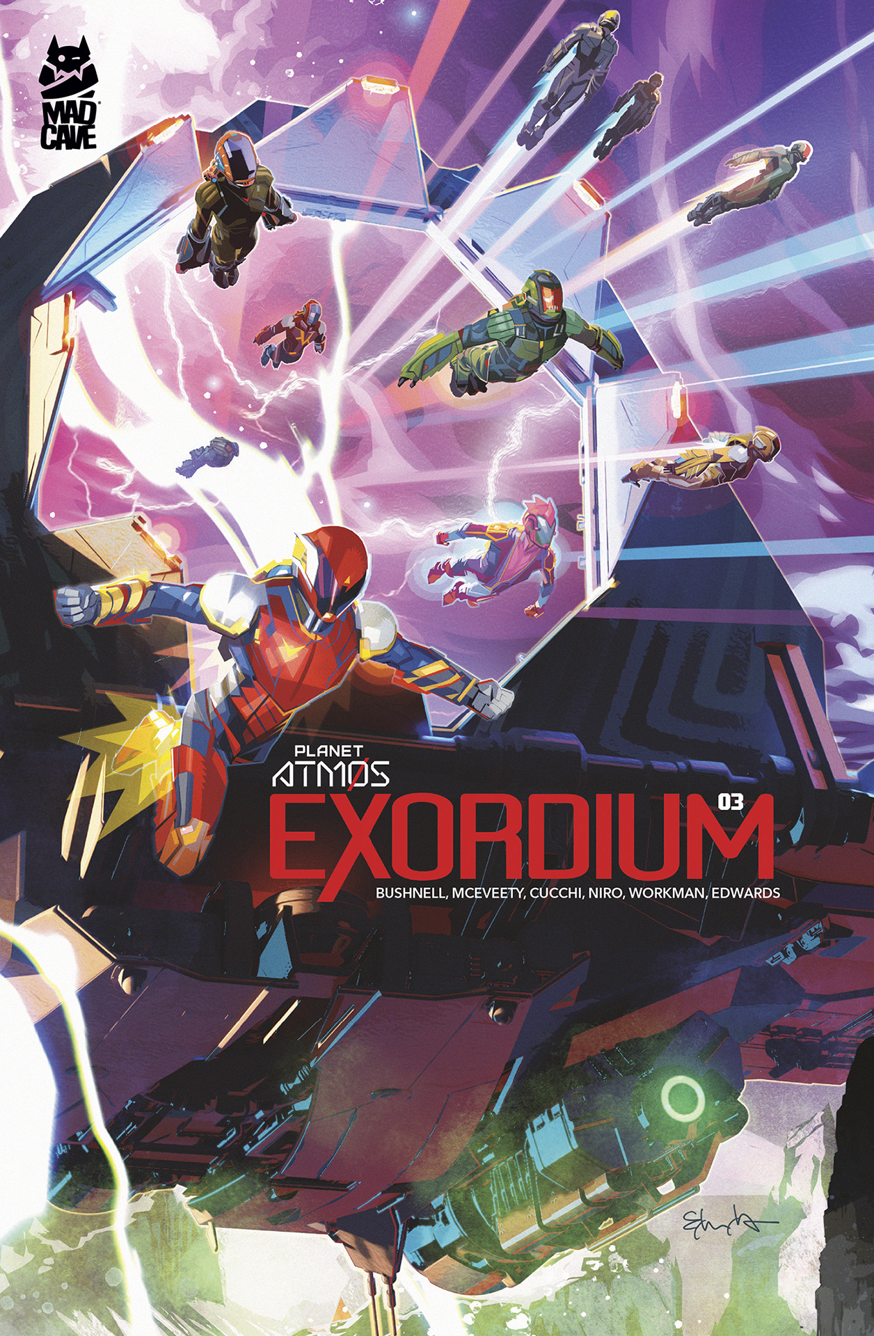 Image of PLANET ATMOS: EXORDIUM #3 CVR A (TOMMY LEE EDWARDS)