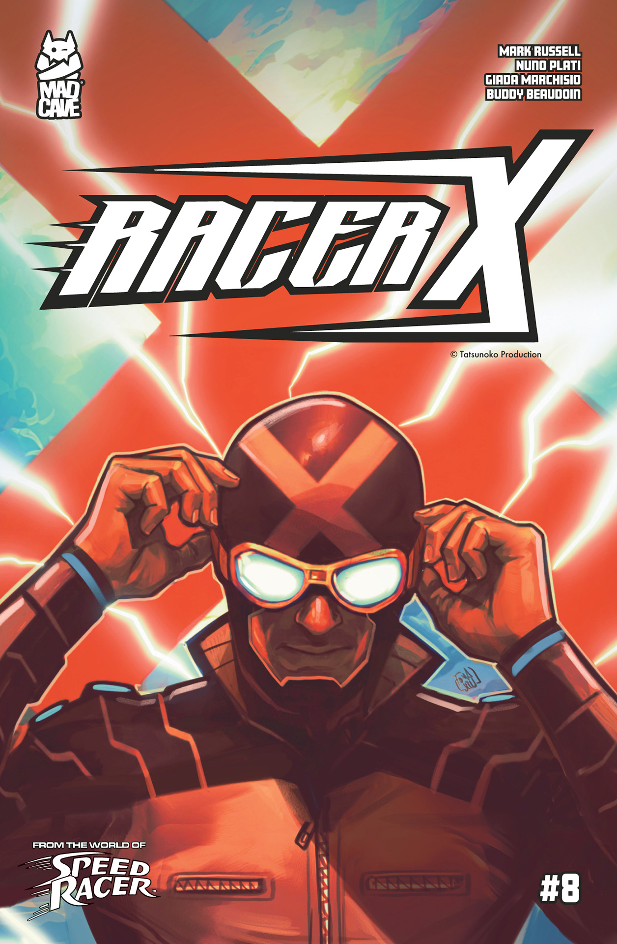 Image of RACER X #8 CVR A (FRANCESCO TOMASELLI)