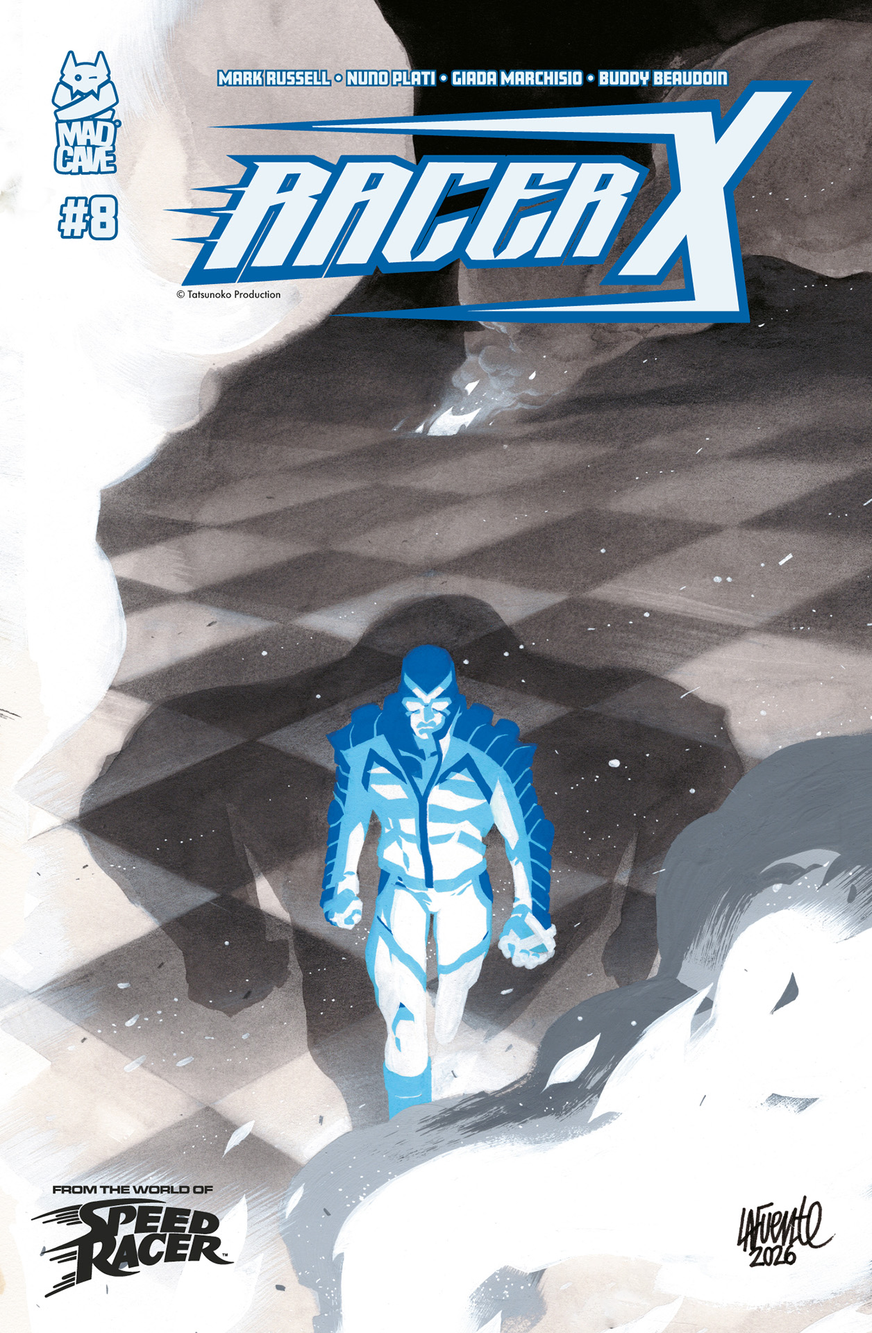 Image of RACER X #8 CVR B (DAVID LAFUENTE)