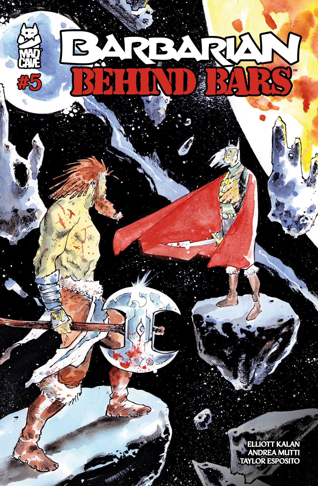 Image of BARBARIAN BEHIND BARS #5
