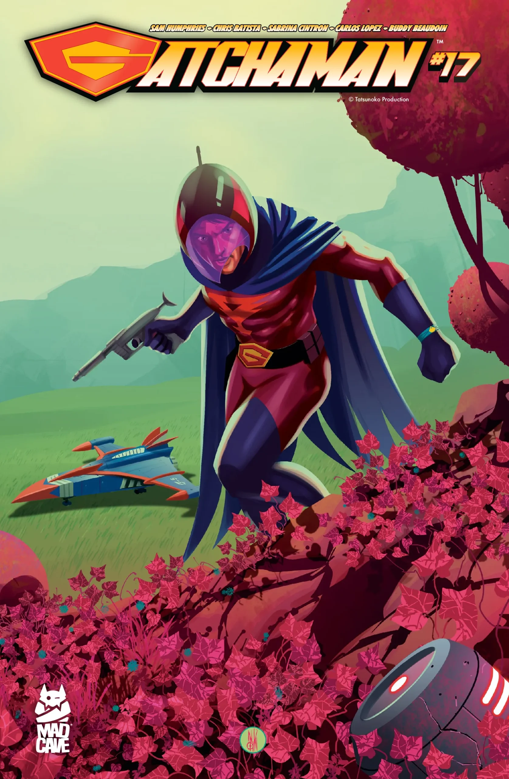 川崎 ジャネット Gatchaman - Issue 17 - Mad Cave Studios