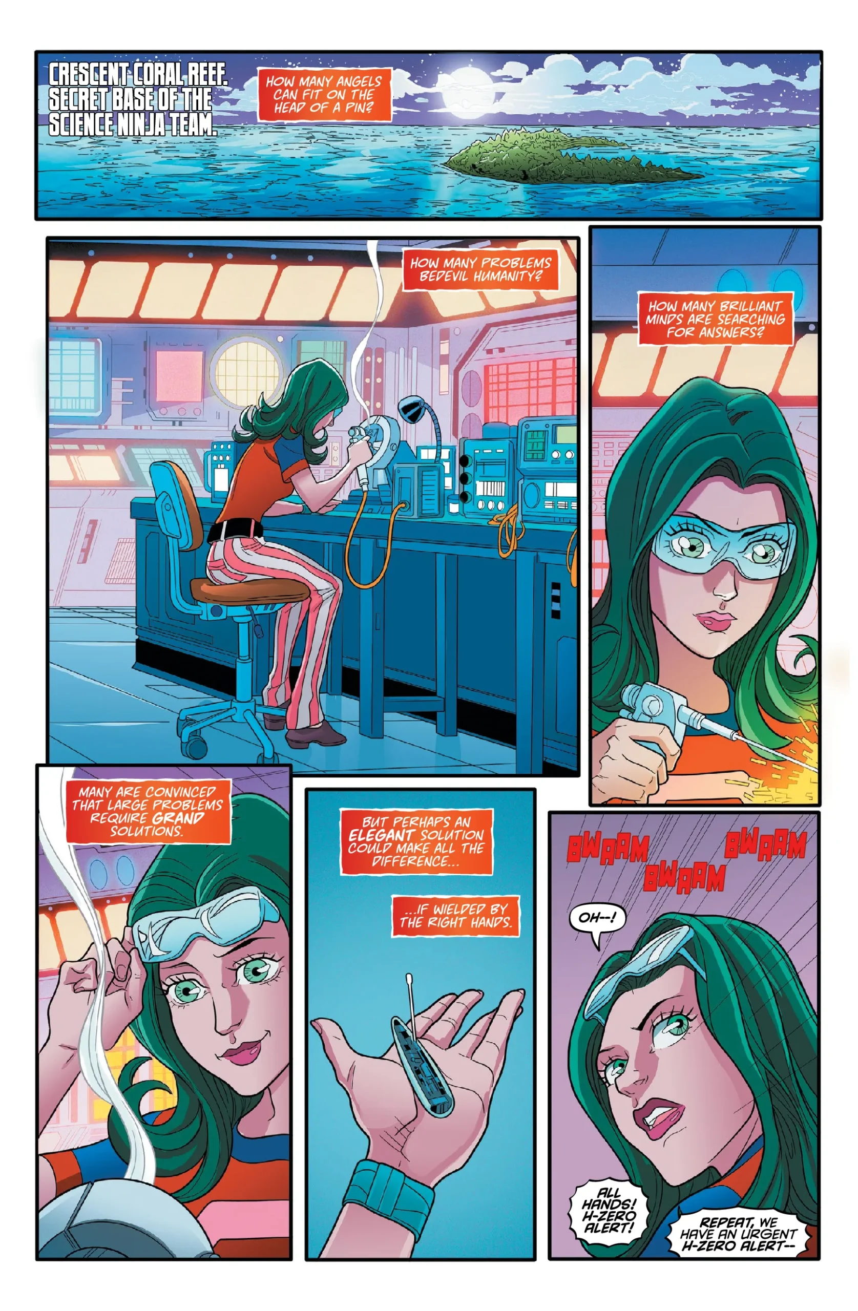 川崎 ジャネット Gatchaman - Issue 17 - Mad Cave Studios