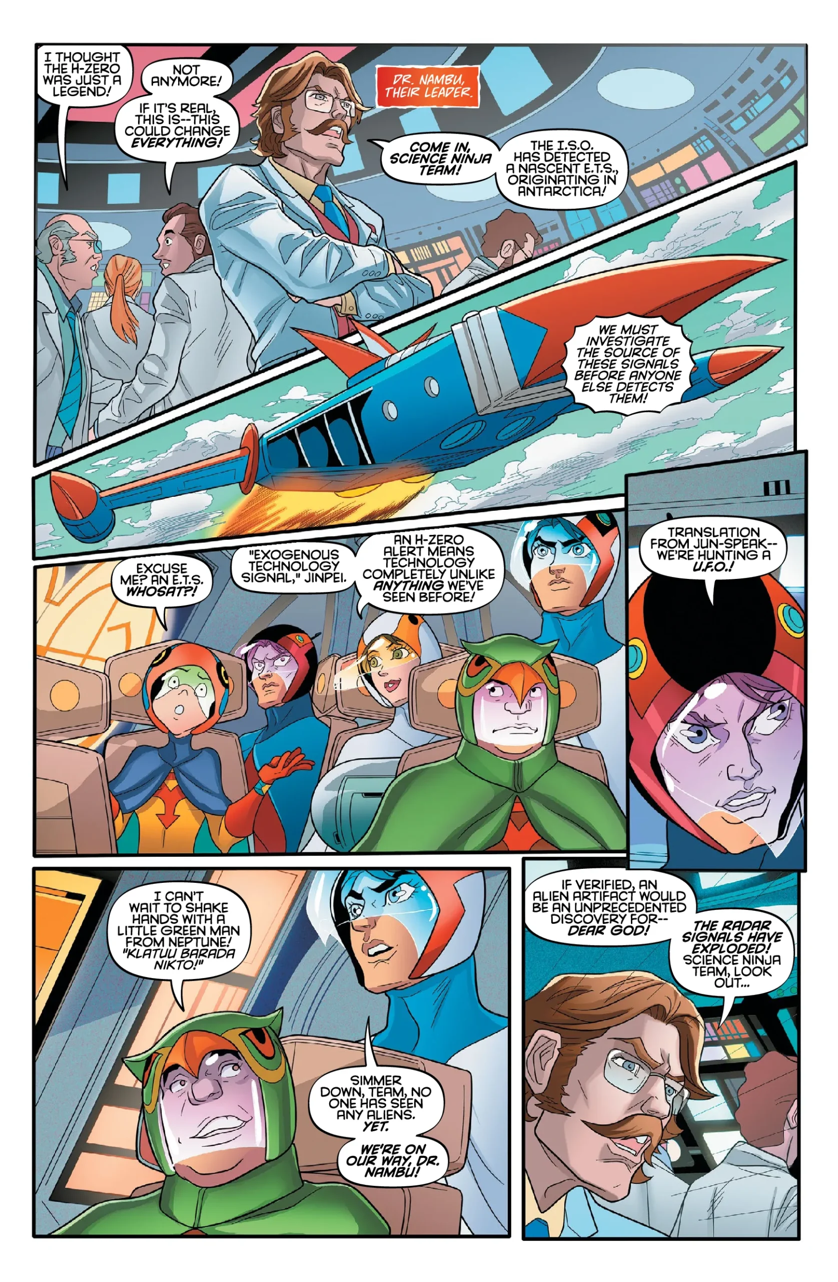 Gatchaman - Issue 17 - Mad Cave Studios