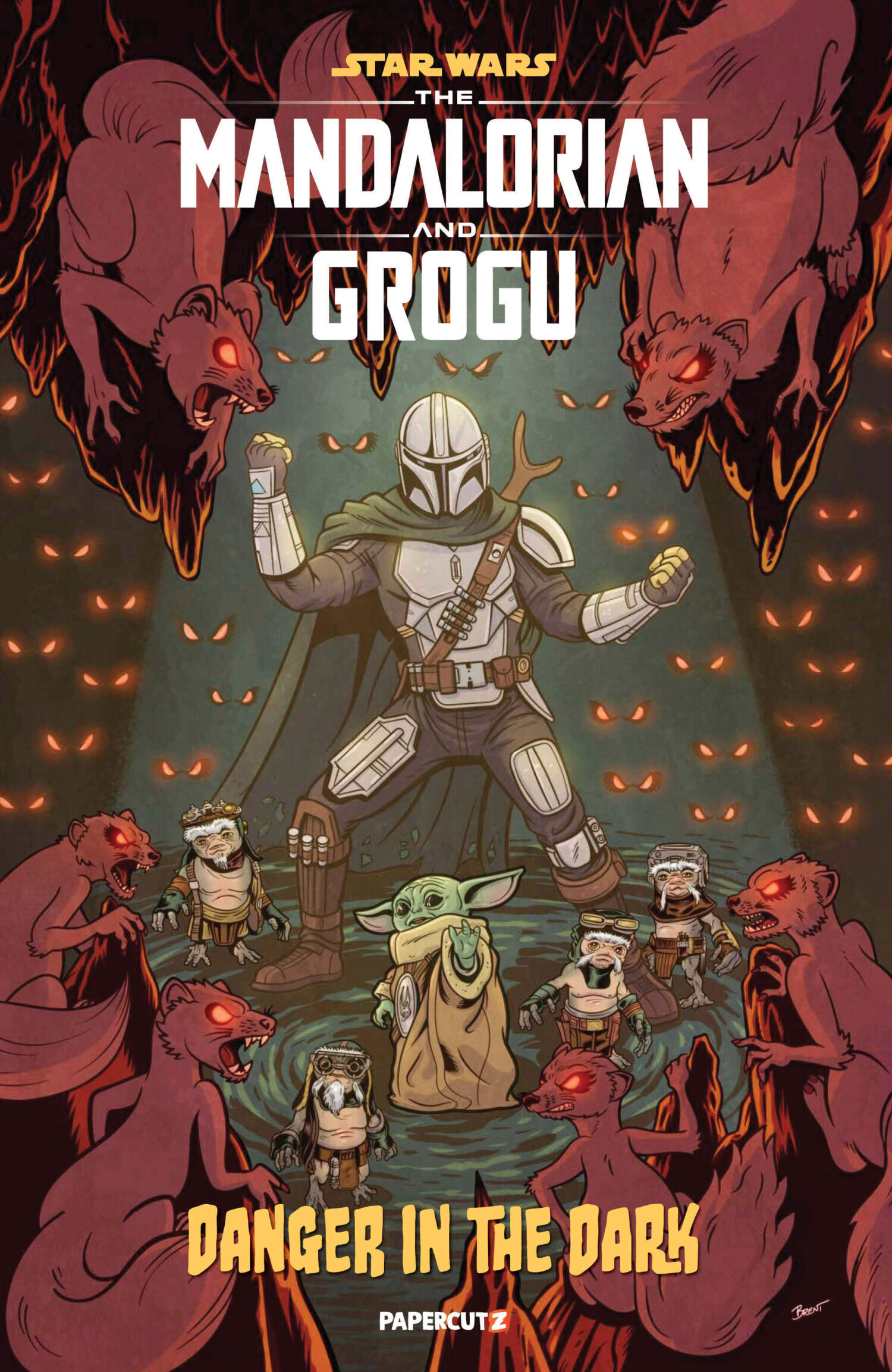 Papercutz Presents Star Wars: THE MANDALORIAN AND GROGU — DANGER
