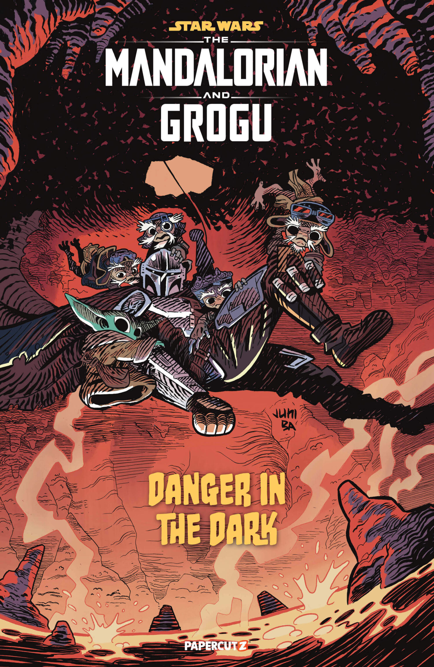 Papercutz Presents Star Wars: THE MANDALORIAN AND GROGU — DANGER