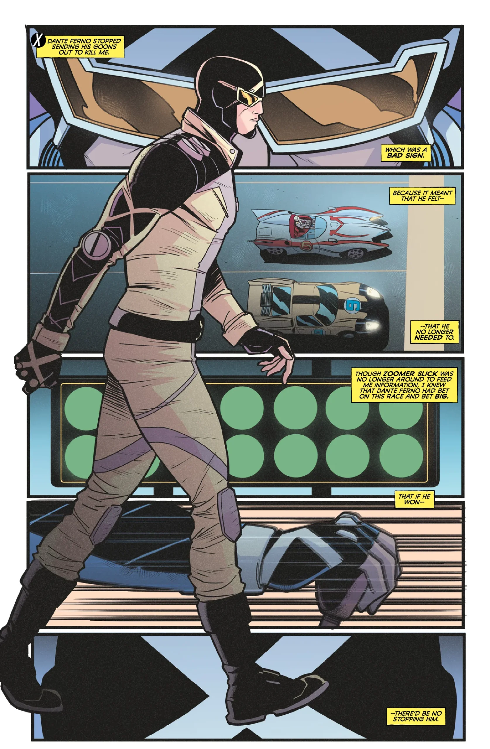 Racer X – Issue 7 - Mad Cave Studios
