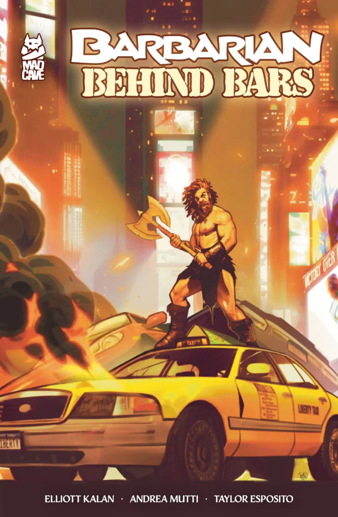 Barbarian Behind Bars - Issue 1 - Mad Cave Studios
