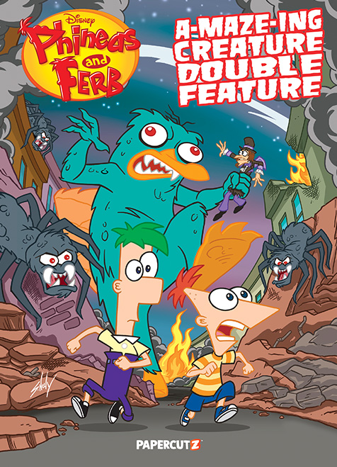 Phineas and Ferb's A-MAZE-ing Creature Double Feature - Vol. 1