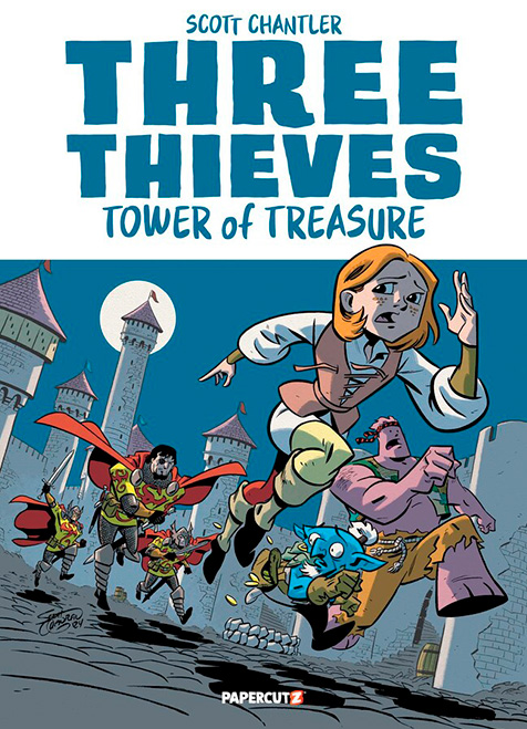 Three Thieves Vol. 1 - Tower of Treasure - Papercutz