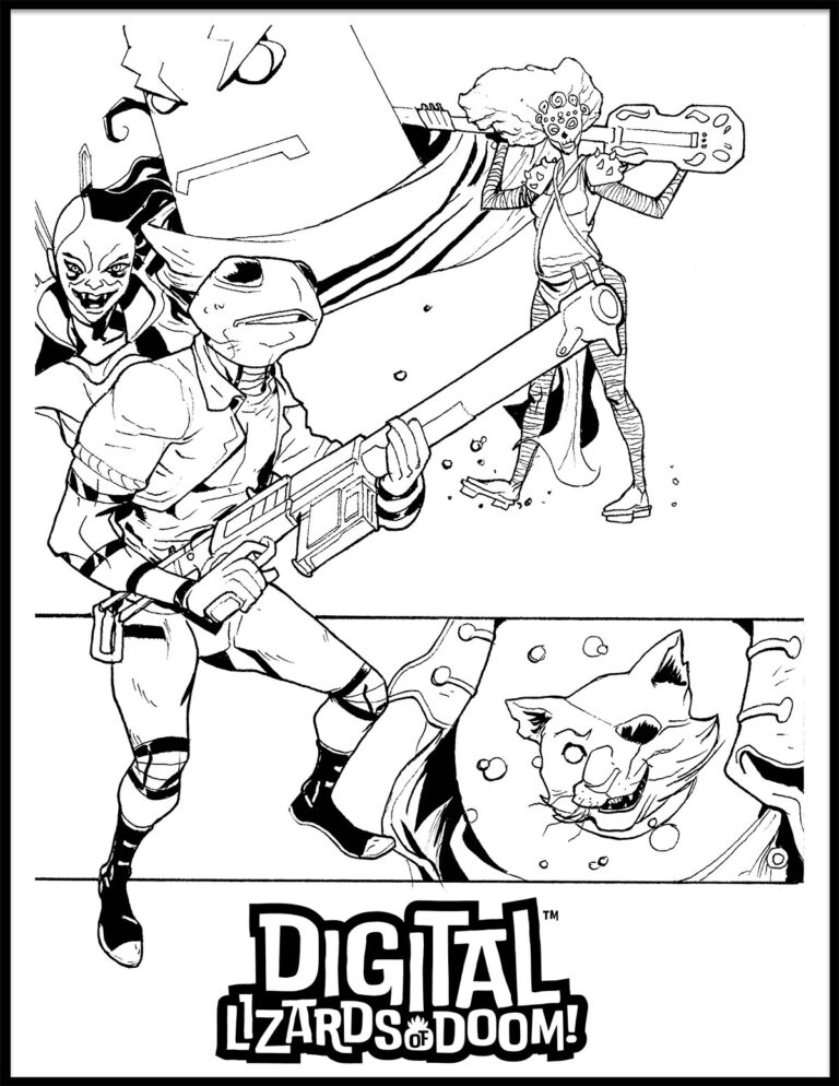 Digital Lizards of Doom - Papercutz