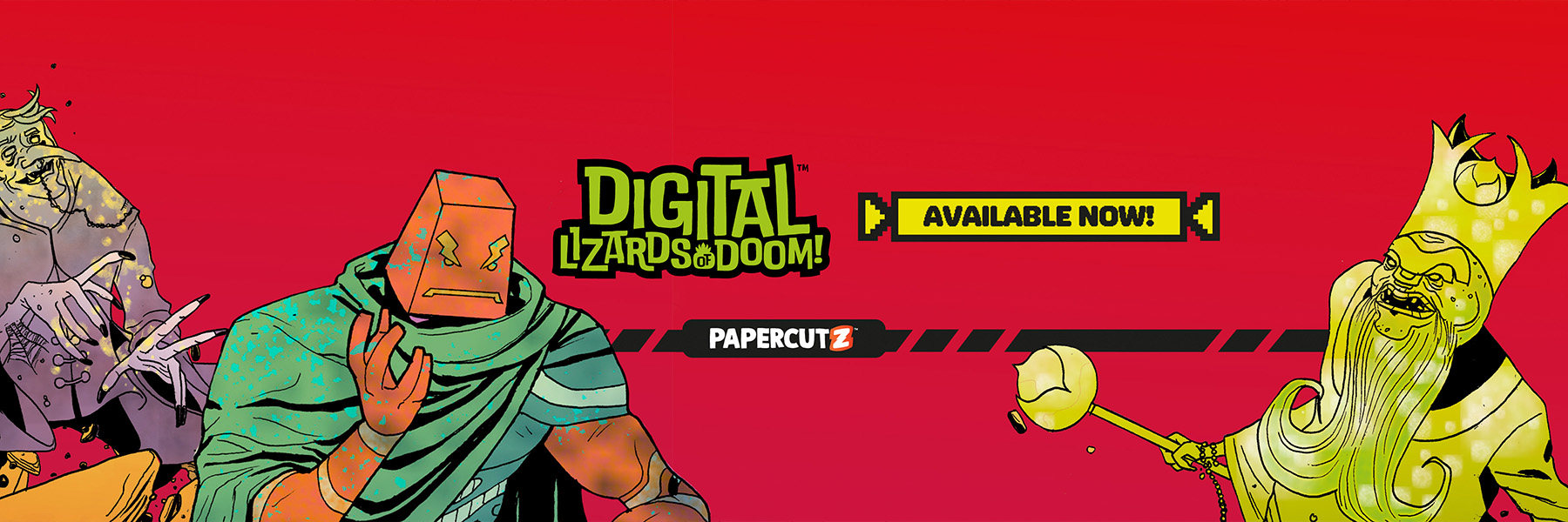 Happy Book Birthday DIGITAL LIZARDS OF DOOM! - Papercutz
