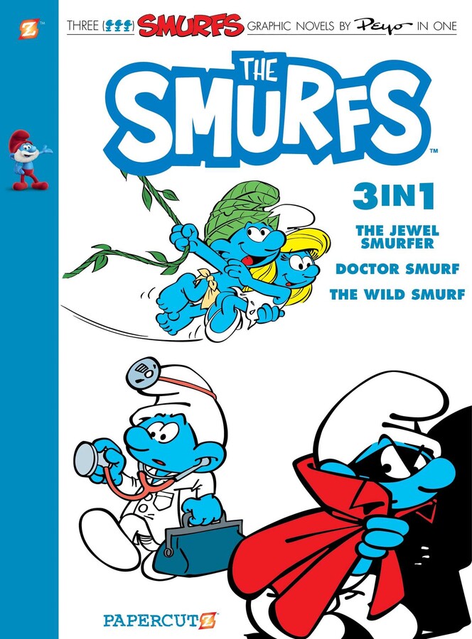 英語絵本　the Smurfs 3 in 1 英語絵本 the Smurfs 3 in 1 Amazon.com: Smurfs 3 in 1 Vol. 9