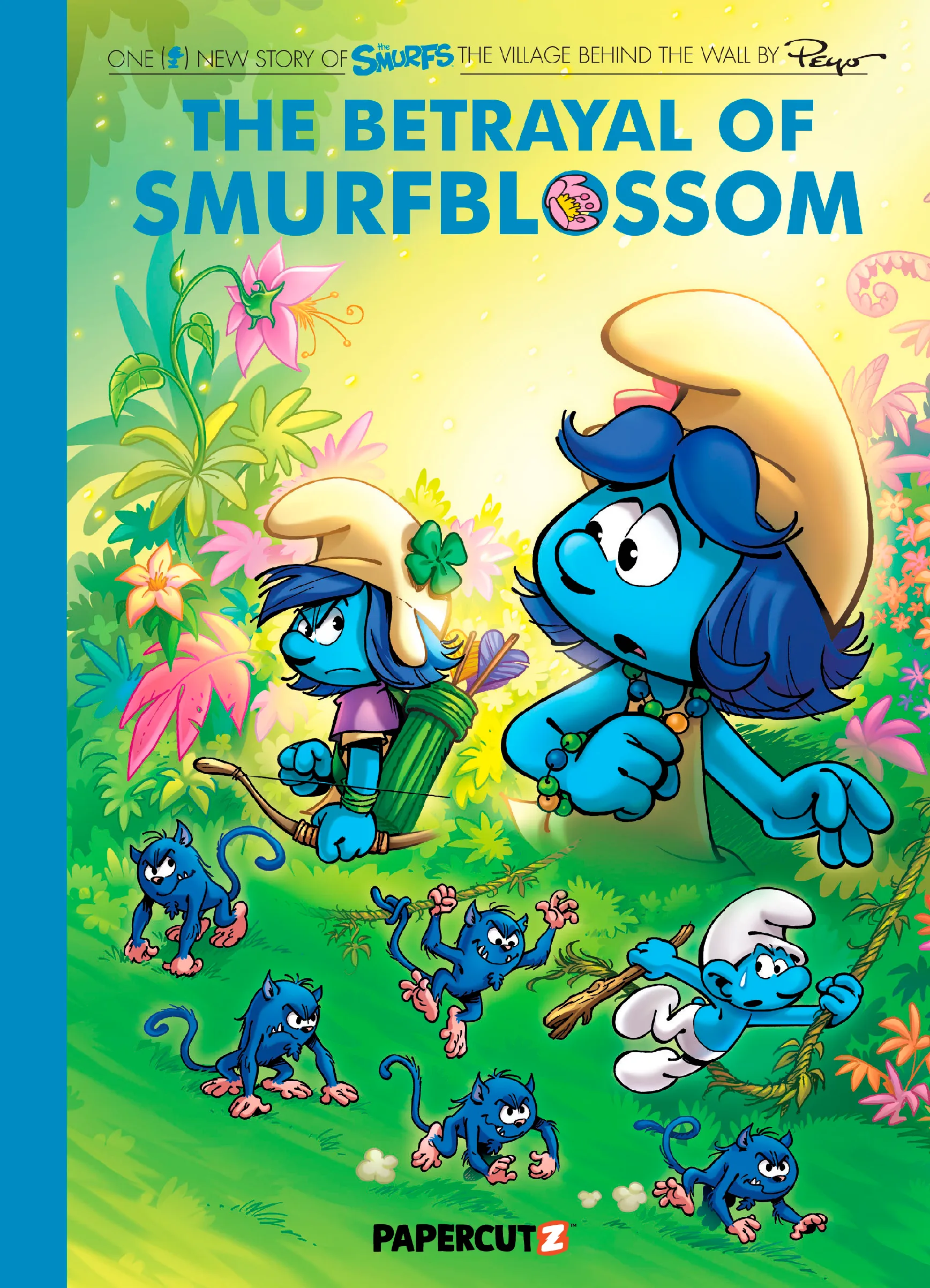 英語絵本　the Smurfs 3 in 1 Amazon.com: The Smurfs 3-in-1 #3: The Smurf Apprentice, The