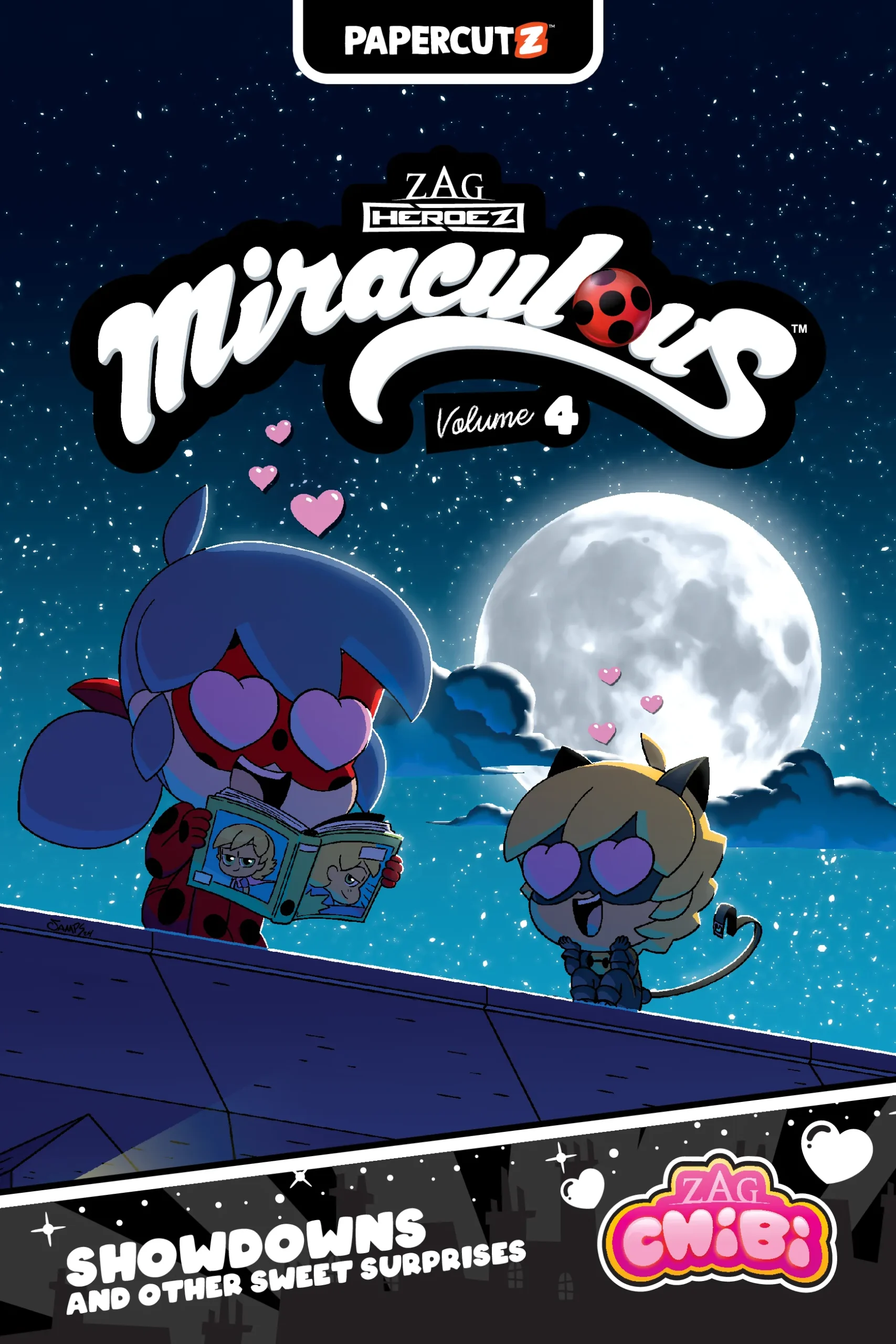 Miraculous Chibi Vol. 4 - Showdowns and Other Sweet Surprises - Papercutz, image size:1707x2560
