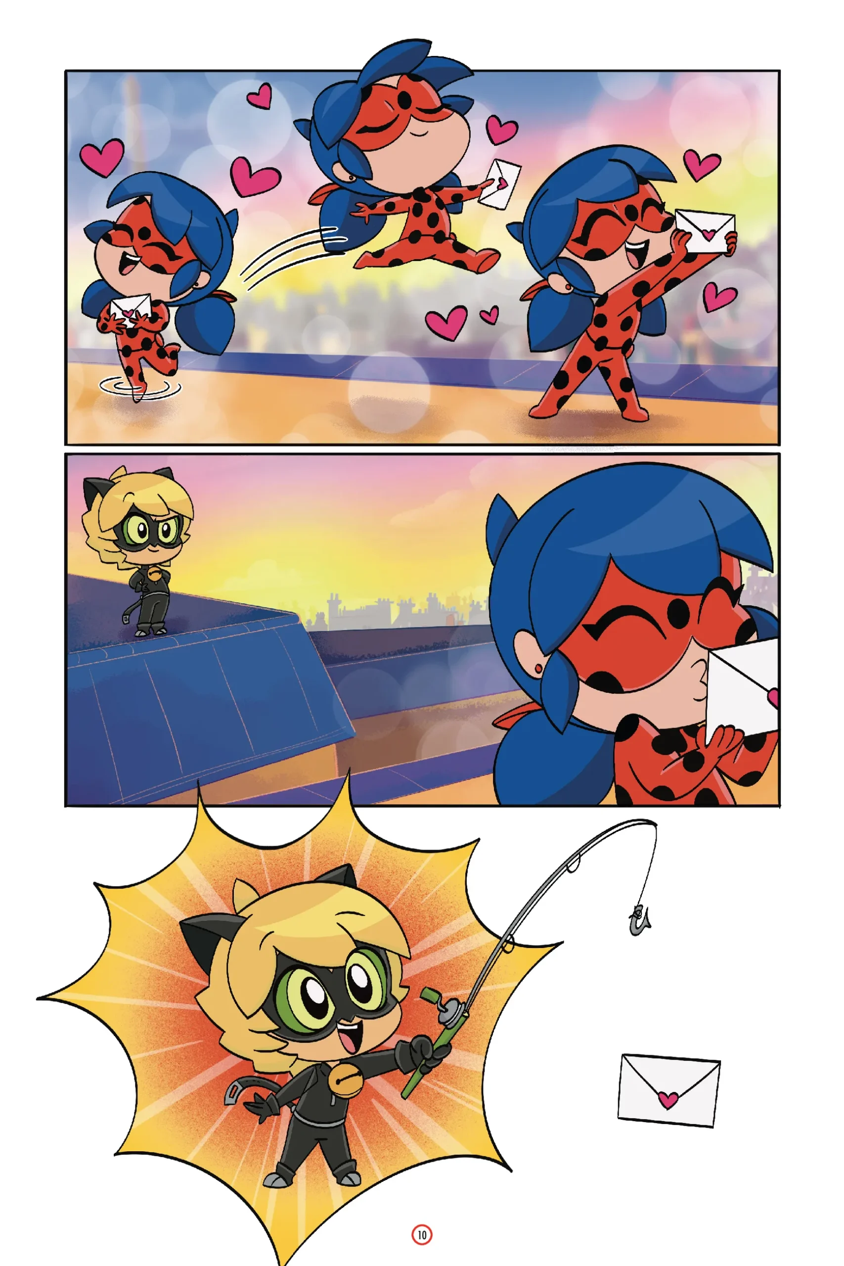 Miraculous Chibi Vol. 2 - Curiosity Kicked the Cat and Other Tales -  Papercutz, image size:1707x2560