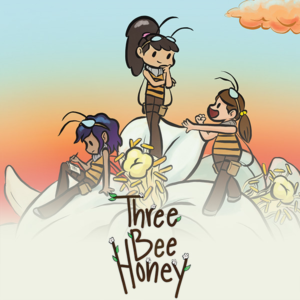 Three Bee Honey - Papercutz