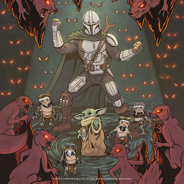 Star Wars: The Mandalorian and Grogu—Danger in the Dark - Papercutz